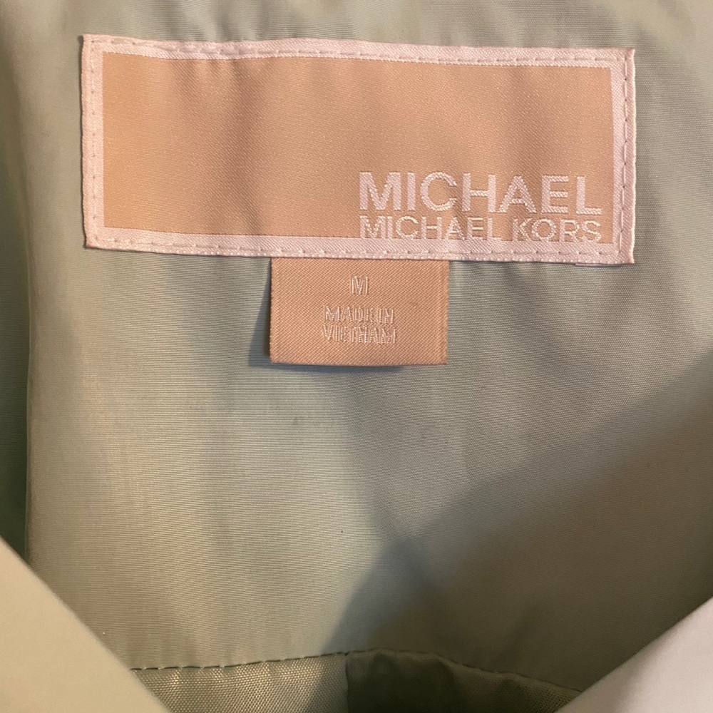 Michael Kors Packable rain jacket